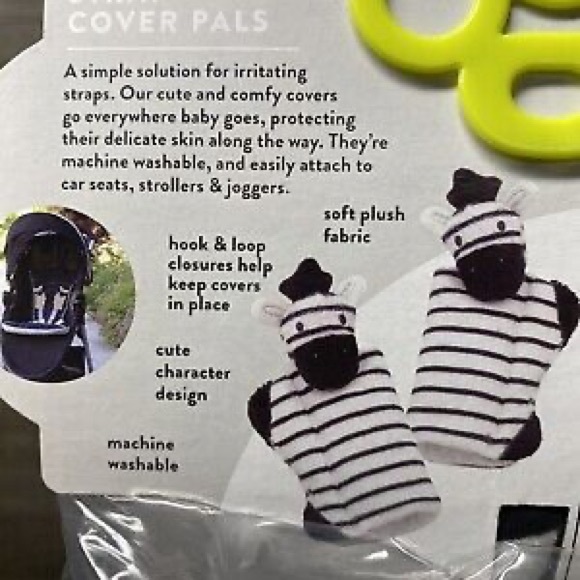 Two pair zebra seatbelt strap - Picture 7 of 12